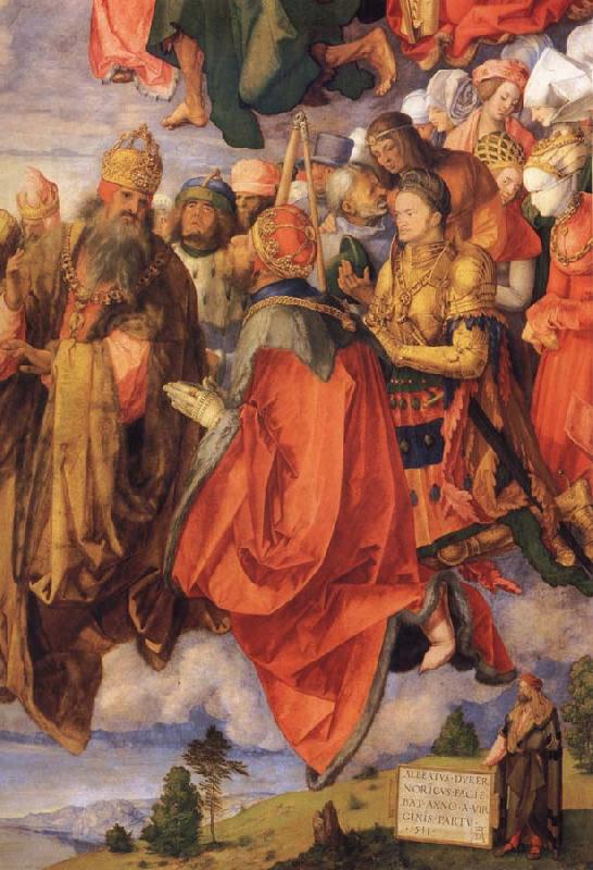 Albrecht Durer The AllSaints altarpiece oil painting picture